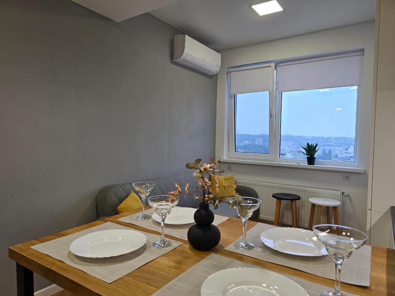 Ferienwohnung Refugiu Urban Kischinau Exterior foto