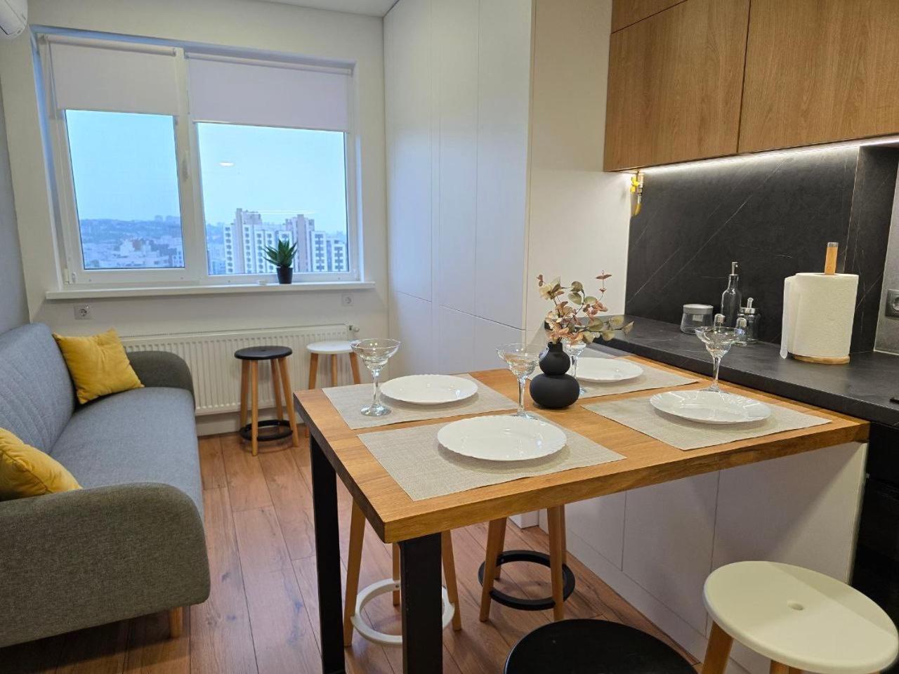Ferienwohnung Refugiu Urban Kischinau Exterior foto